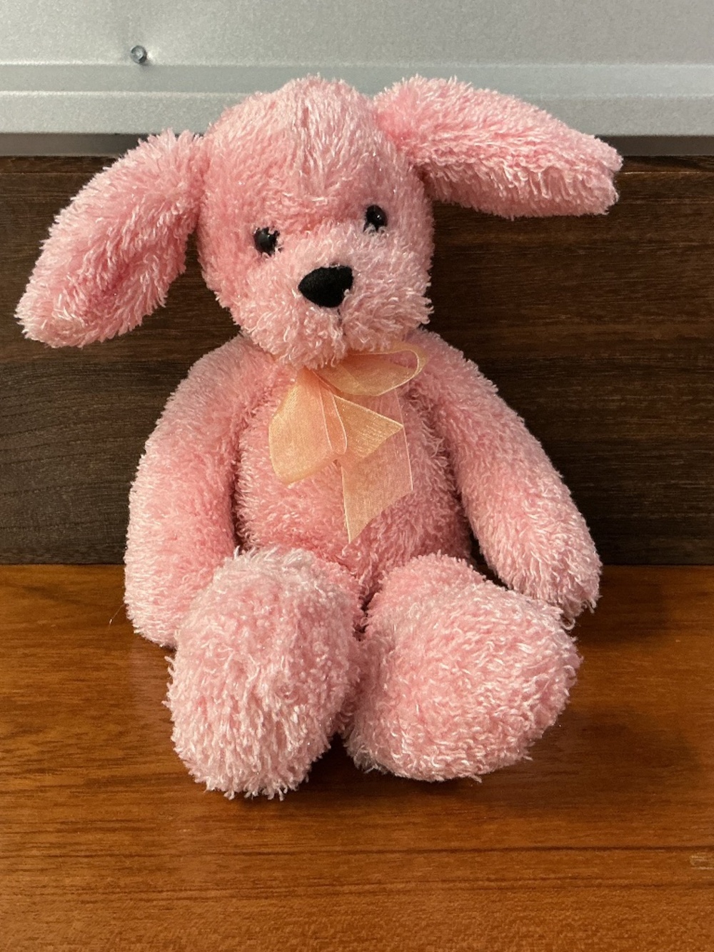 Commonwealth Pink Poodle Floppy Ear Dog Plush Stuffed Animal